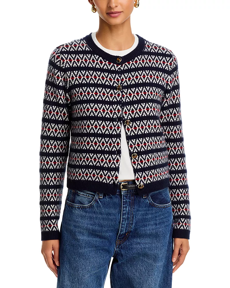 Frame The Wool & Cashmere Cardigan Sweater
