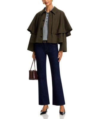 The Paddock Cotton Cape Jacket - thumbnail 2