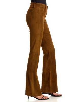 The Suede Rodeo Low Rise Bootcut Jeans in Saddle - thumbnail 4