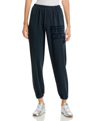 FREECITY FREE CITY Cotton Logo Sweatpants | Bloomingdale's Women