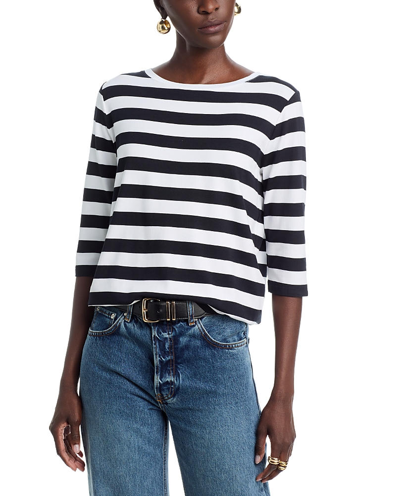Majestic Filatures Soft Touch Stripe Tee · 4