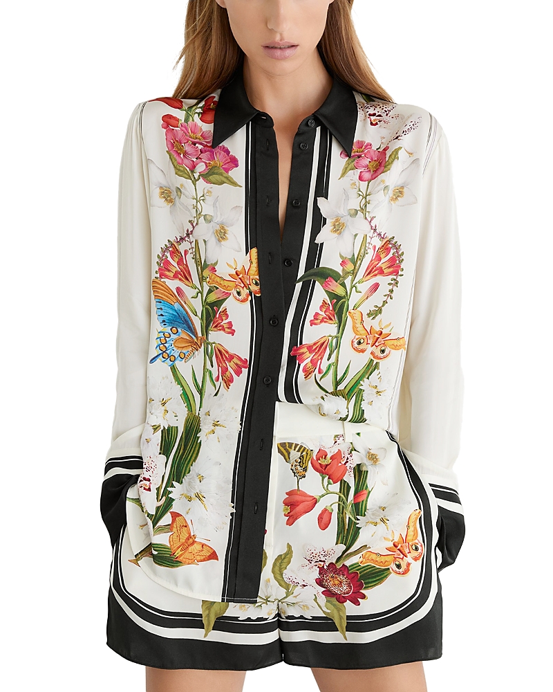 Reiss Selina Satin Shirt