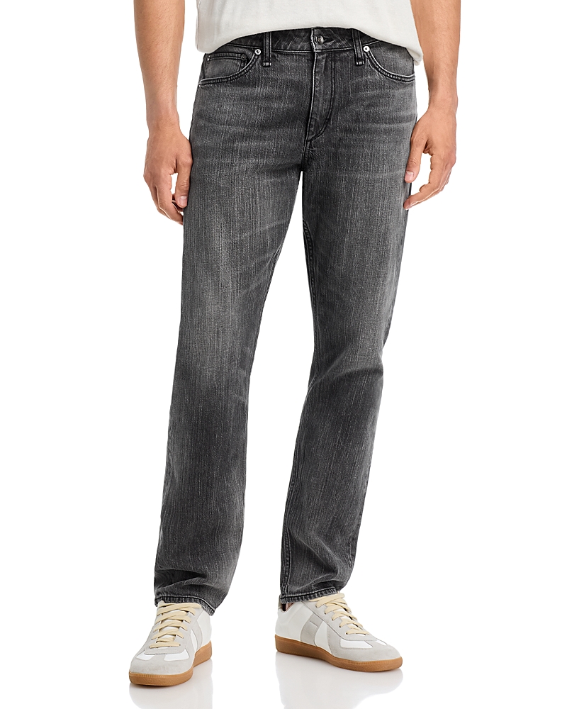 rag & bone Straight Fit Stretch Jeans in Cash