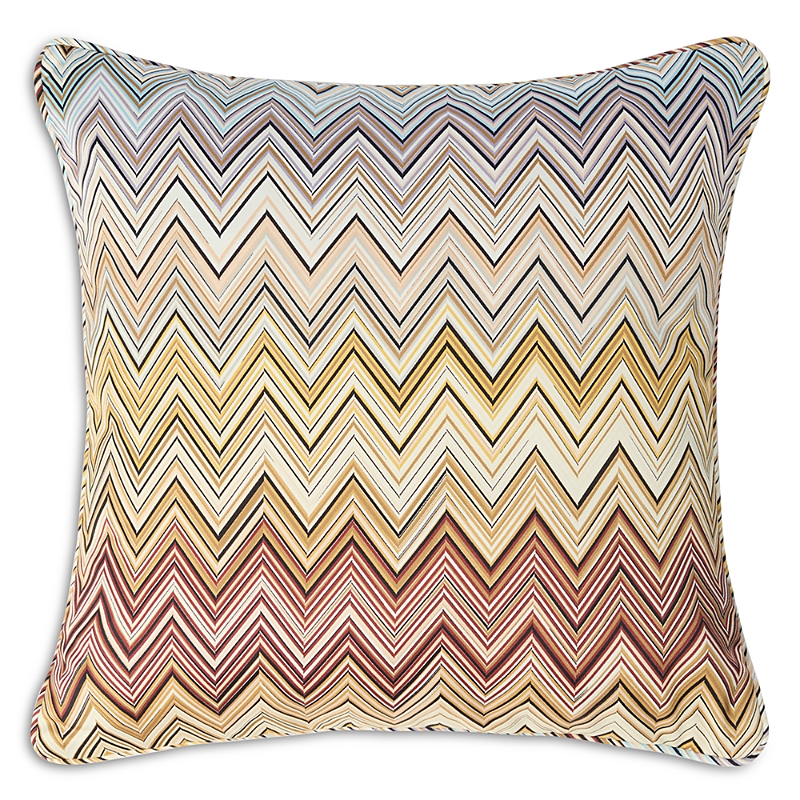 Missoni Jarris Decorative Pillow, 16 X 16 In Beige Multicolor