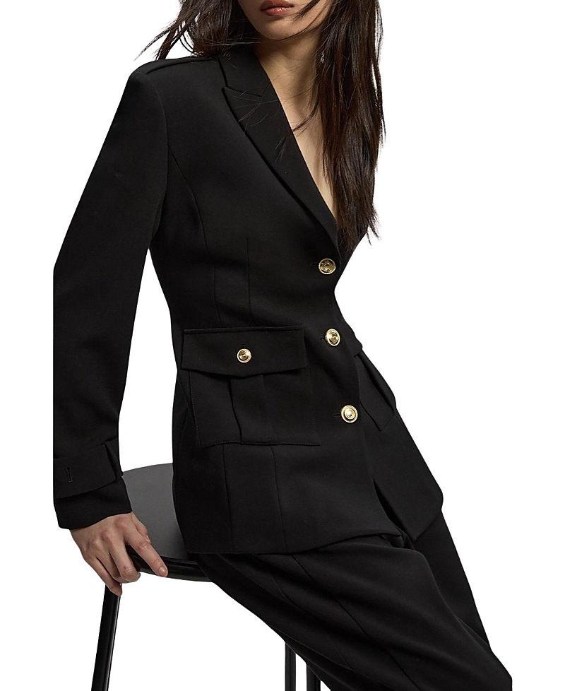 Karen Millen Military Single Breasted Blazer