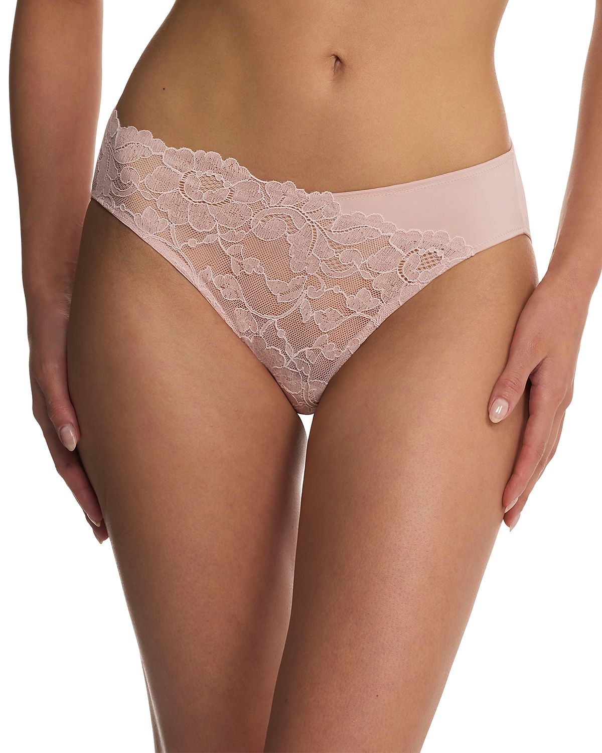 Natori Peony Lace Trim Bikini