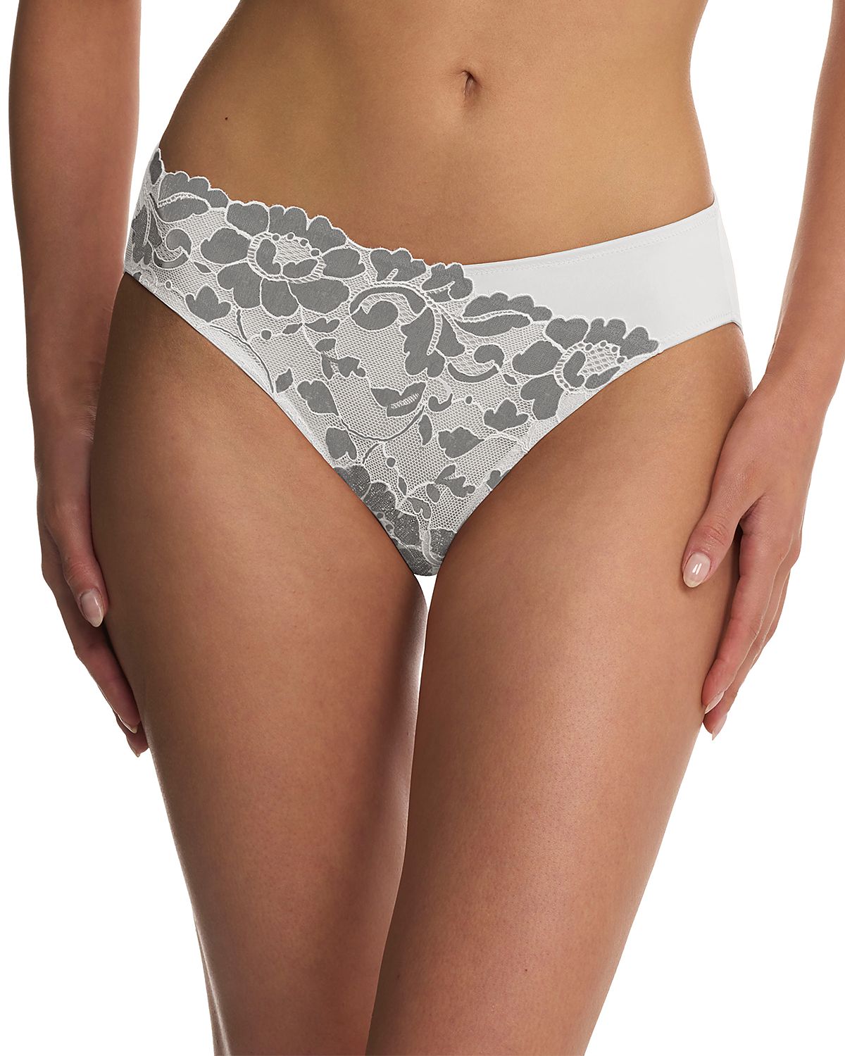 Natori Peony Lace Trim Bikini