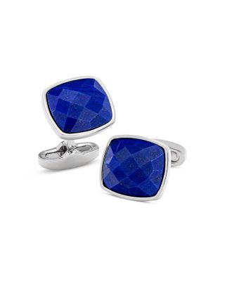 Men's Facet Square Gem Cufflinks