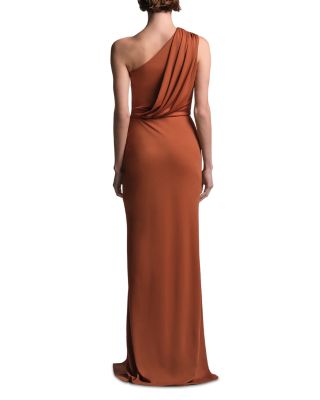 Valentina One Shoulder Draped Gown - thumbnail 4