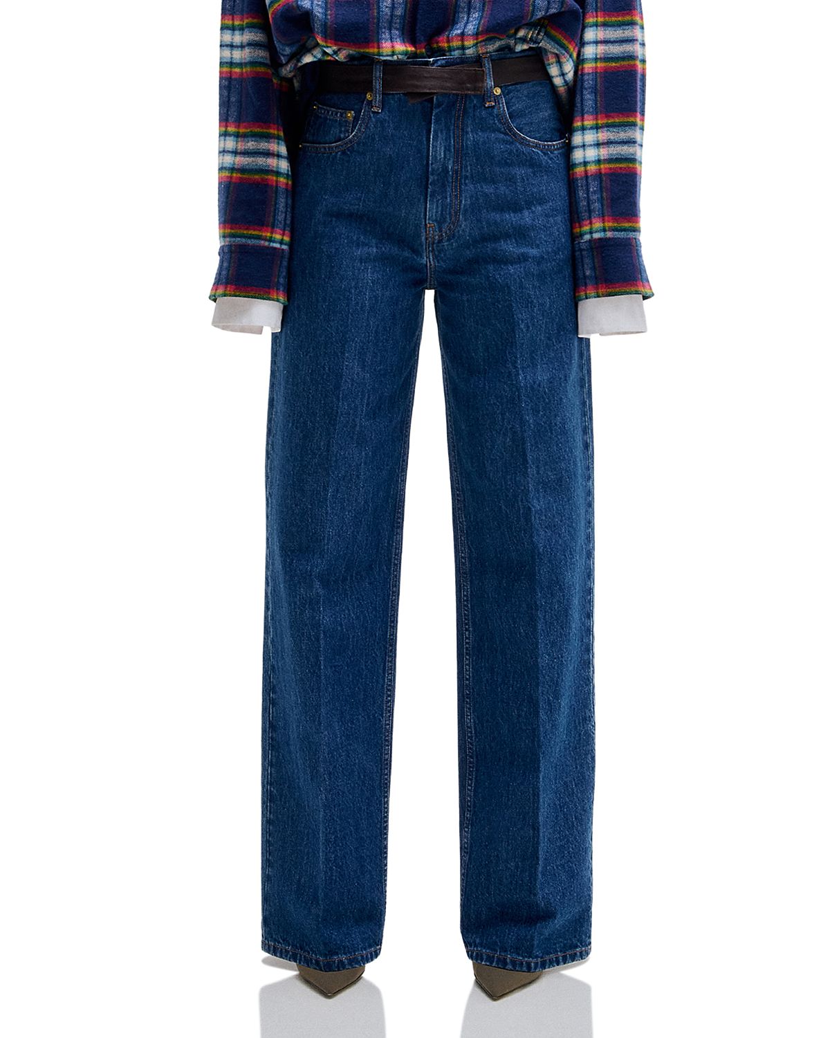 Darkpark Cora Wide Leg Relaxed Jeans