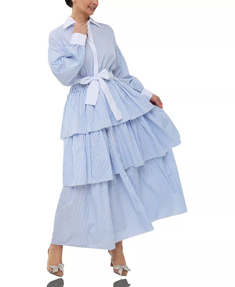 Marielle Stokkelaar Brittany Striped Dress