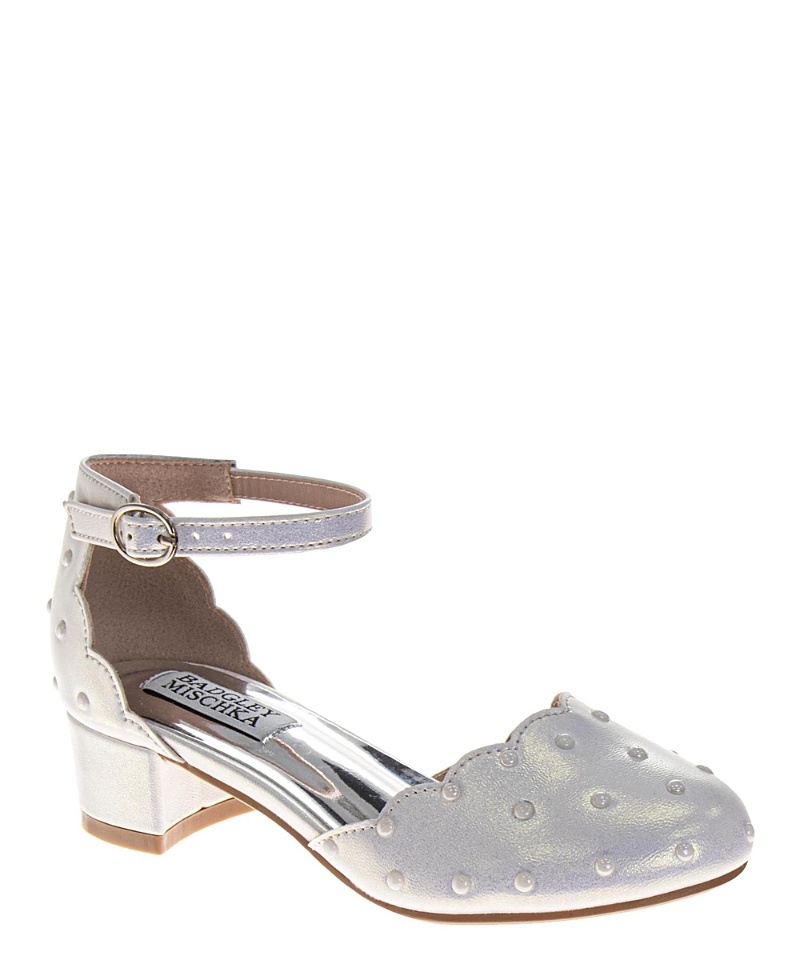 Badgley Mischka Girls' Jeweled Shoes - Toddler, Little Kid, Big Kid