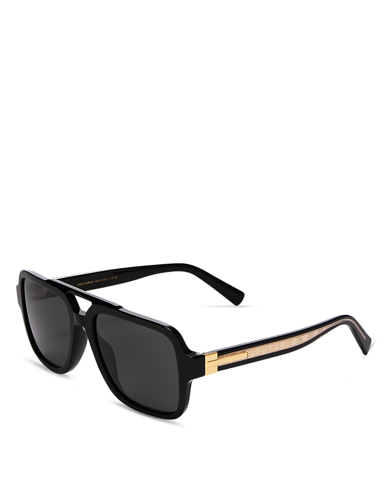 Dolce & Gabbana Aviator Sunglasses, 56mm