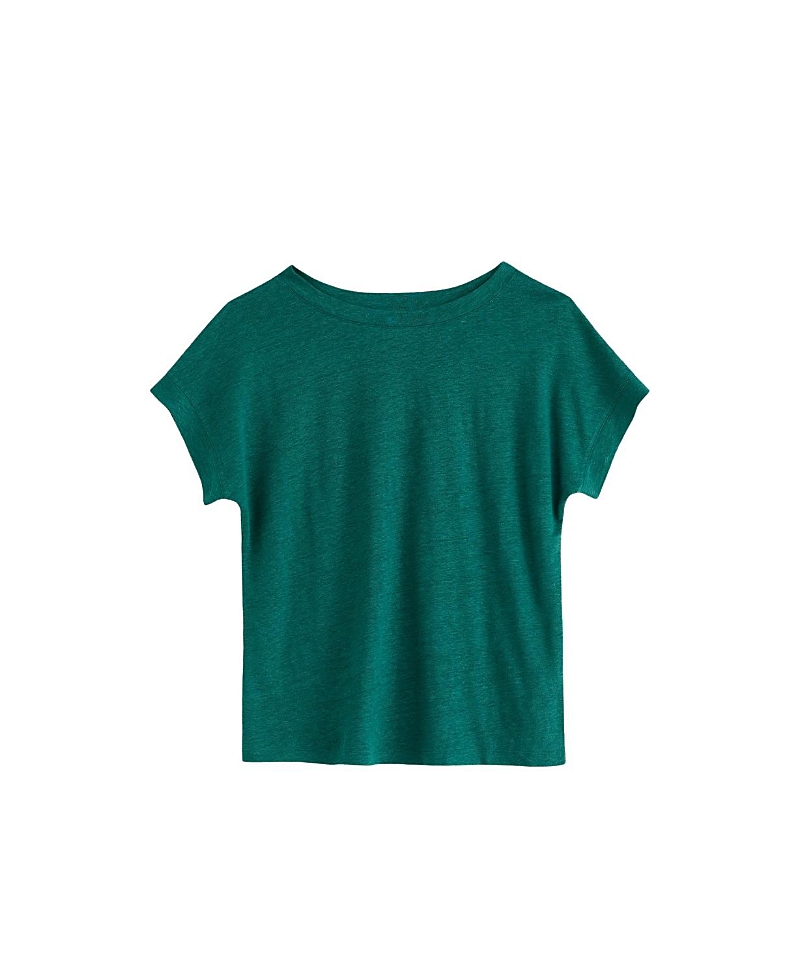 Seasalt Cornwall Carn Cove Relaxed Linen T-shirt