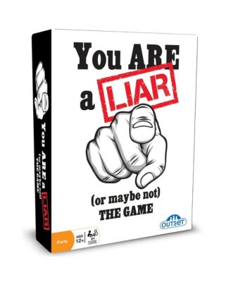  You Are A Liar (or Maybe Not) Game, Ages 12+