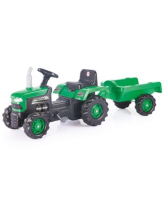  Pedal Operated Tractor W/Trailer, Ages 3+