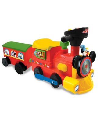  Disney Mickey Mouse 2In1 Rideon Choo Choo Train, Ages 3+