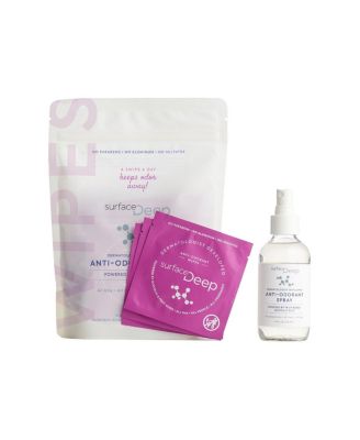  Home and Away Deodorant Wipes and Spray Kit