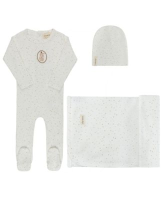  Unisex Speckled Bunny Collection Layette Set - Baby
