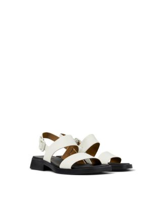 Camper Women's Dana Leather 2-Strap Sandal