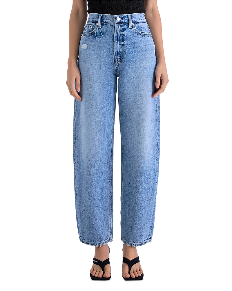 Pistola Wes Cotton High Rise Barrel Jeans