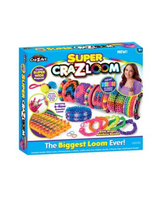 DIY Bracelet Loom Kit 2200 Latex Free Color Bands, Ages 8+