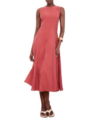 Mint Velvet Women's Luxe Sleeveless Midi Dress