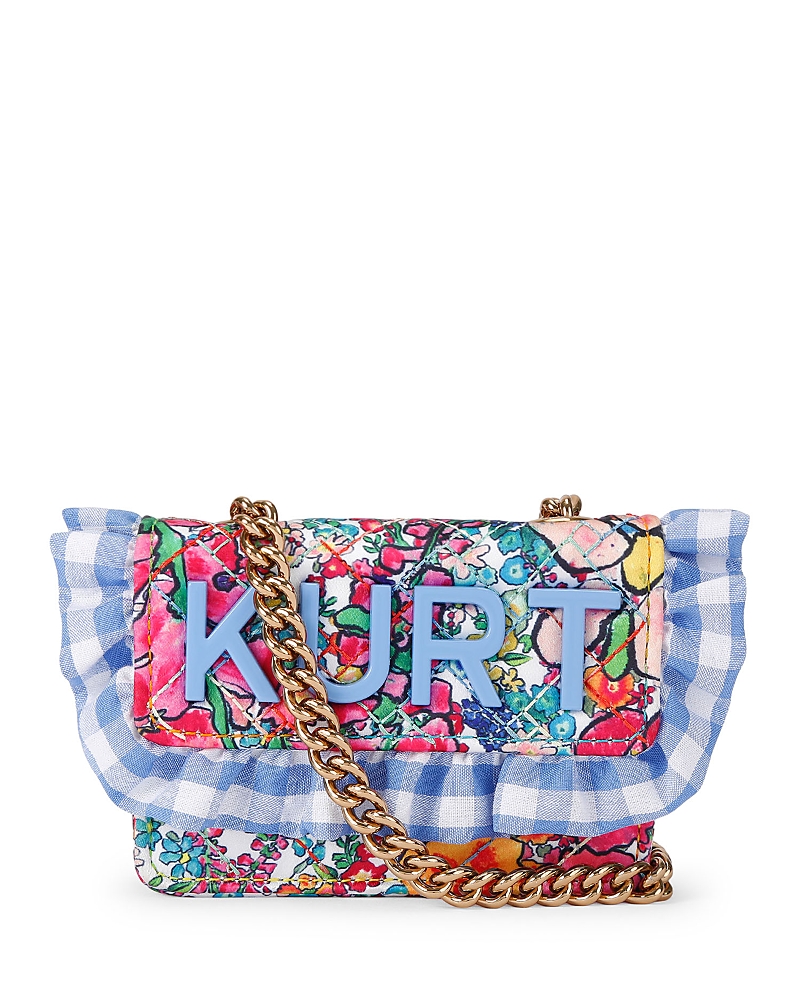 Kurt Geiger London Kensington Kurt Micro Gingham Crossbody
