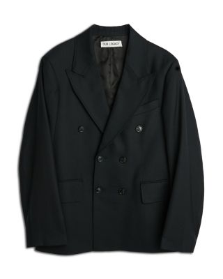 Tailored Fit Double Breasted Blazer