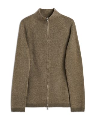 Line Zip Cardigan Sweater