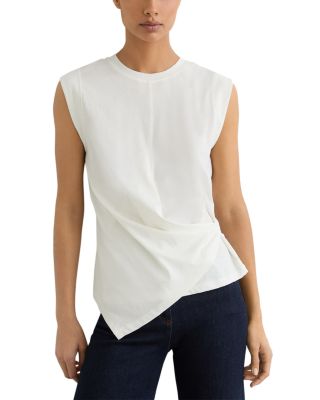 Reiss Drape Crewneck Tee