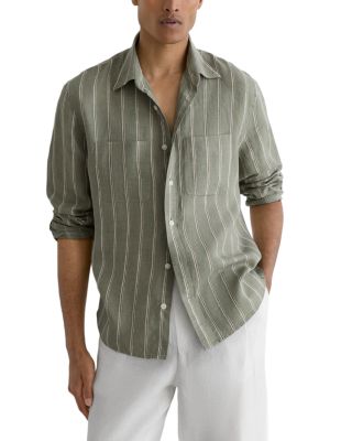 Rubus Striped Linen Shirt