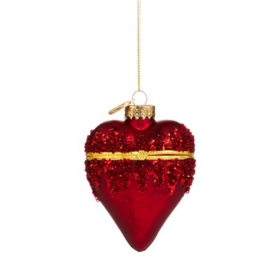 Red Heart Opening Box Ornament - Exclusive