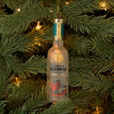 Glass Vodka Ornament - Exclusive