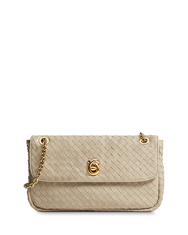 Bottega Veneta Madison Intrecciato Leather Shoulder Bag