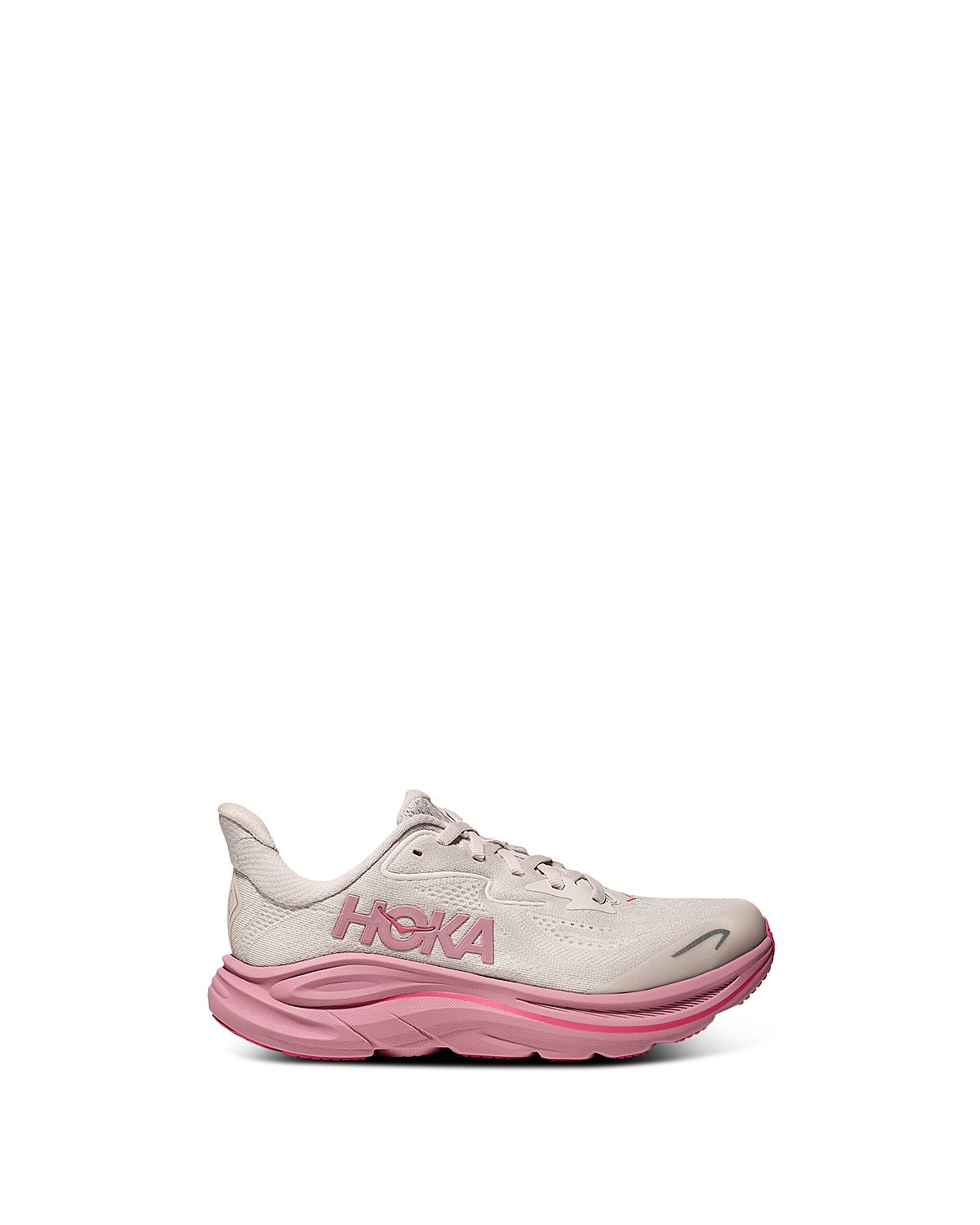 Hoka Unisex Clifton 10 Lace Up Sneakers - Big Kid