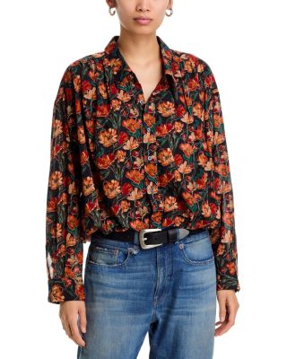 Gathered Yoke Bubble Shirt