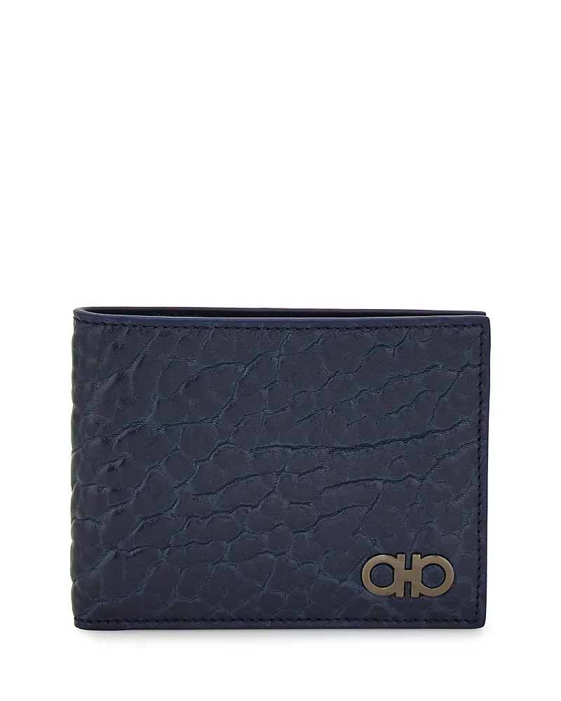 Ferragamo Revival Gancbull Logo Wallet