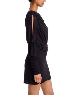 Off The Shoulder Jersey Mini Dress - Exclusive - thumbnail 5