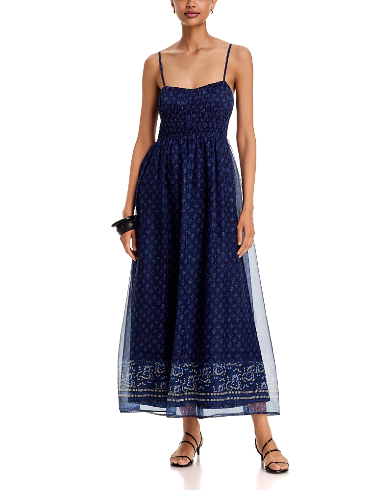 Aqua Boarder Maxi Dress - Exclusive
