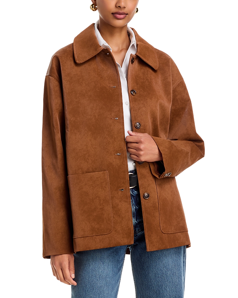 Wayf Rita Faux Suede Jacket