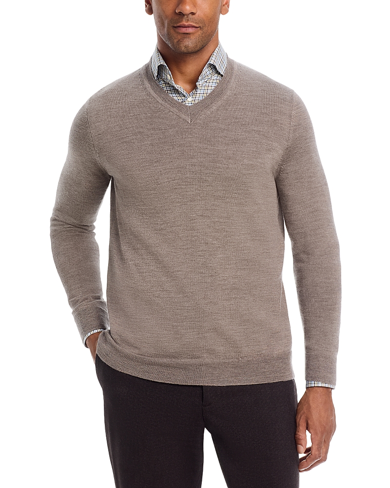 The Men's Store At Bloomingdale's V-Neck Merino Wool Sweater - Exclusive