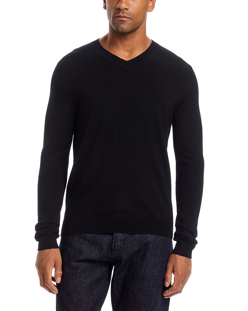 The Men's Store at Bloomingdale's V-Neck Merino Wool Sweater - Exclusive