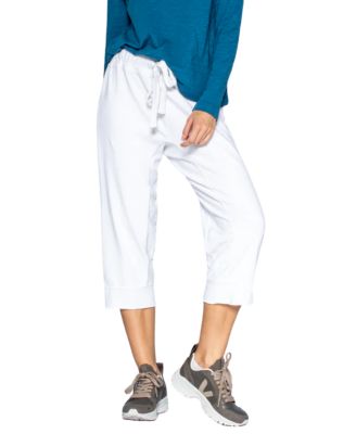 Crop Raw Jogger Easy Fit Pants