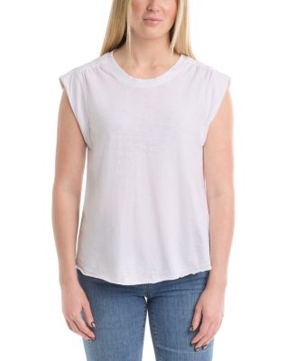 Ruched Shoulder Tee