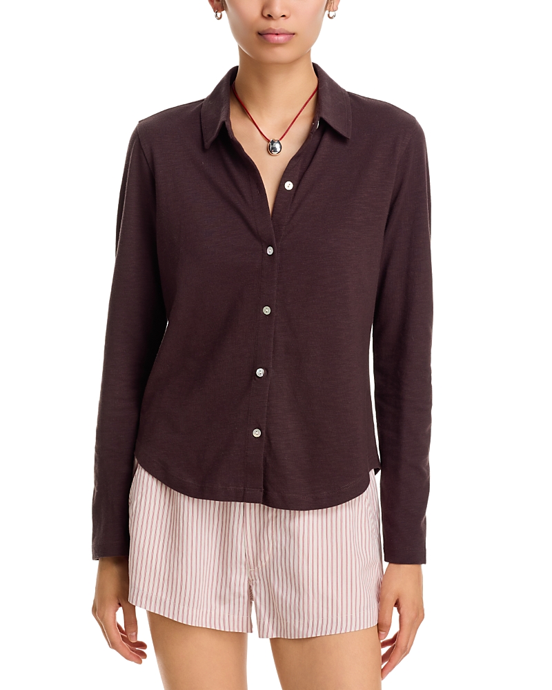 Bella Dahl Button Front Knit Top