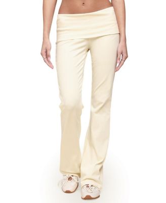  Ivanne Foldover Flared Pants