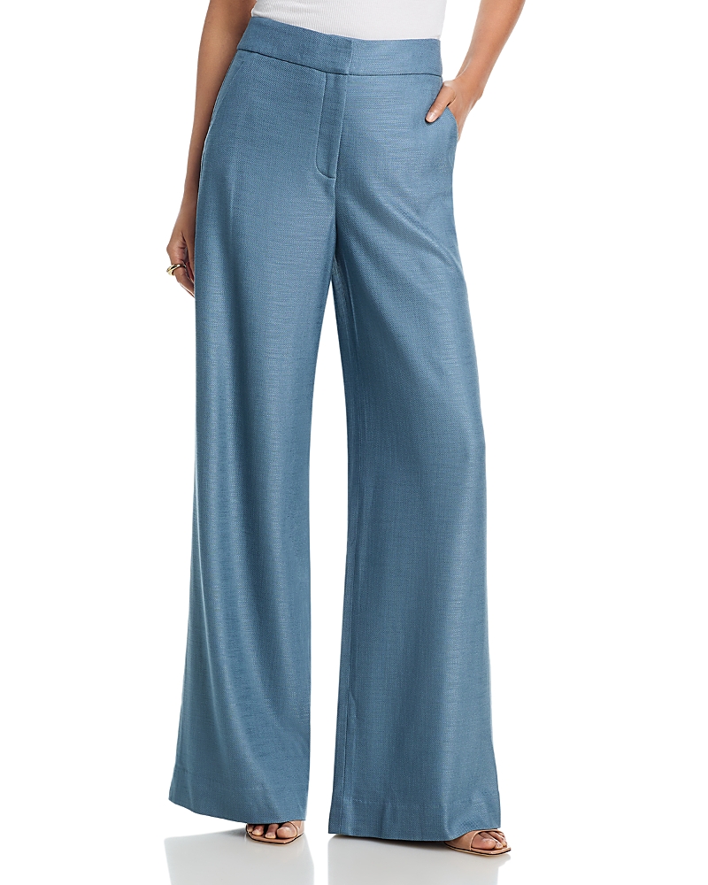 Veronica Beard Alex Wide Leg Pants