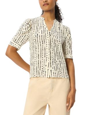 Puffed Sleeve Blouse