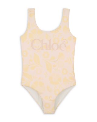 Girls' Printed One Piece Swimsuit - Big Kid